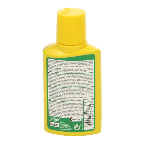 Conditionneur d'eau ReptoSafe pour tortues d'eau : 100 ML