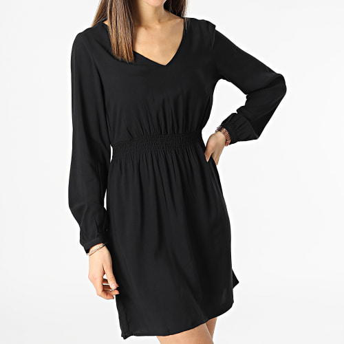 Robe Manches Longues Femme Ellis Noir
