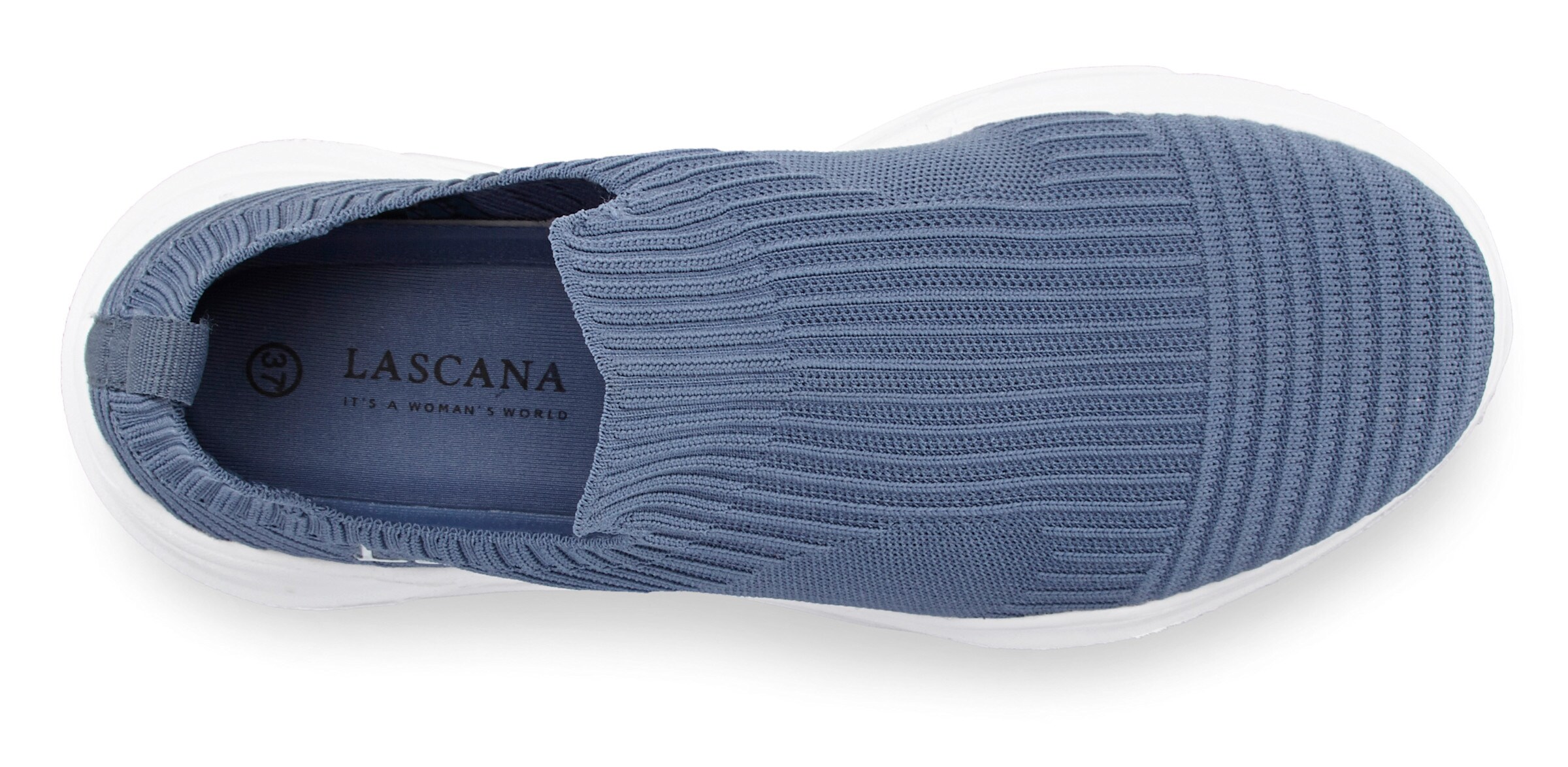 LASCANA Sneaker in blau