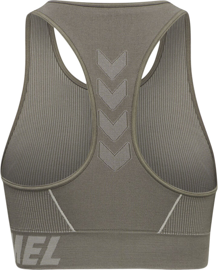 Hummel HMLTE Christel Seamless sports bh Brun