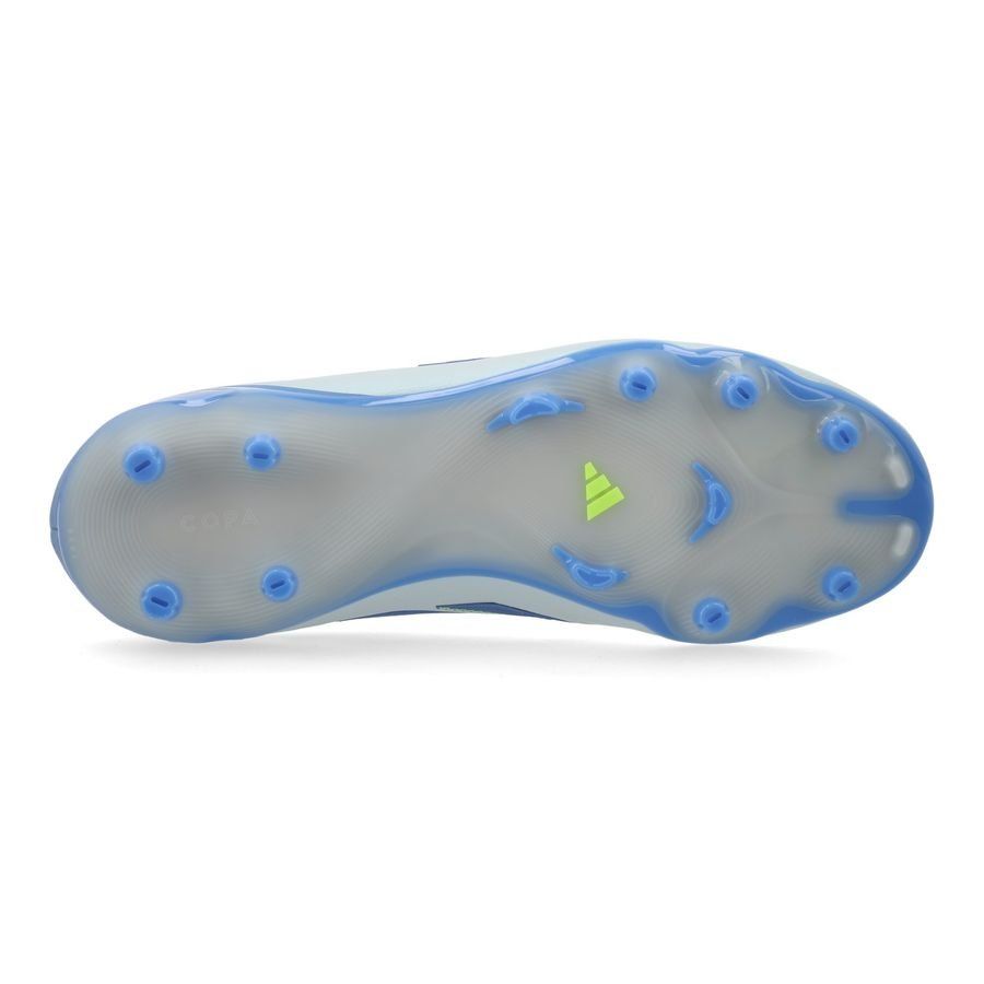 adidas Copa Pure League III FG/AG Celestial Victory - Bleu/Blue Fusion/Lucid Lemon Enfant