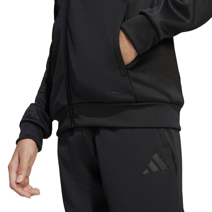 adidas Sweat à Capuche Tiro 25 Full Zip - Noir Enfant