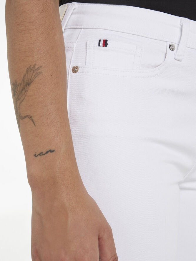 Tommy Hilfiger BOOTCUT RW WHITE Ycf