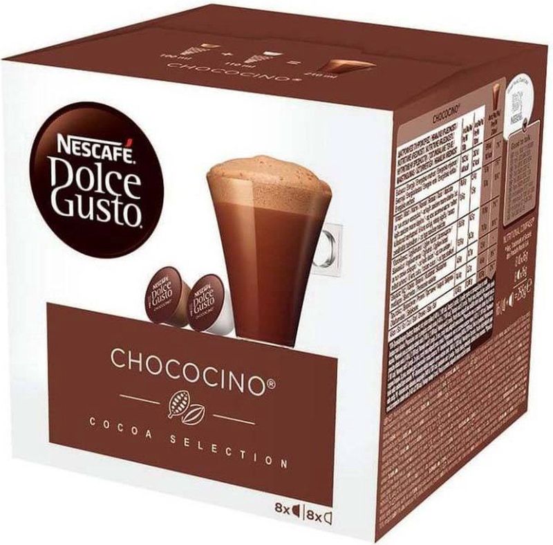 NESCAFÉ® Dolce Gusto® Chococino - Capsules - 8 Chocolade - 8 Melk