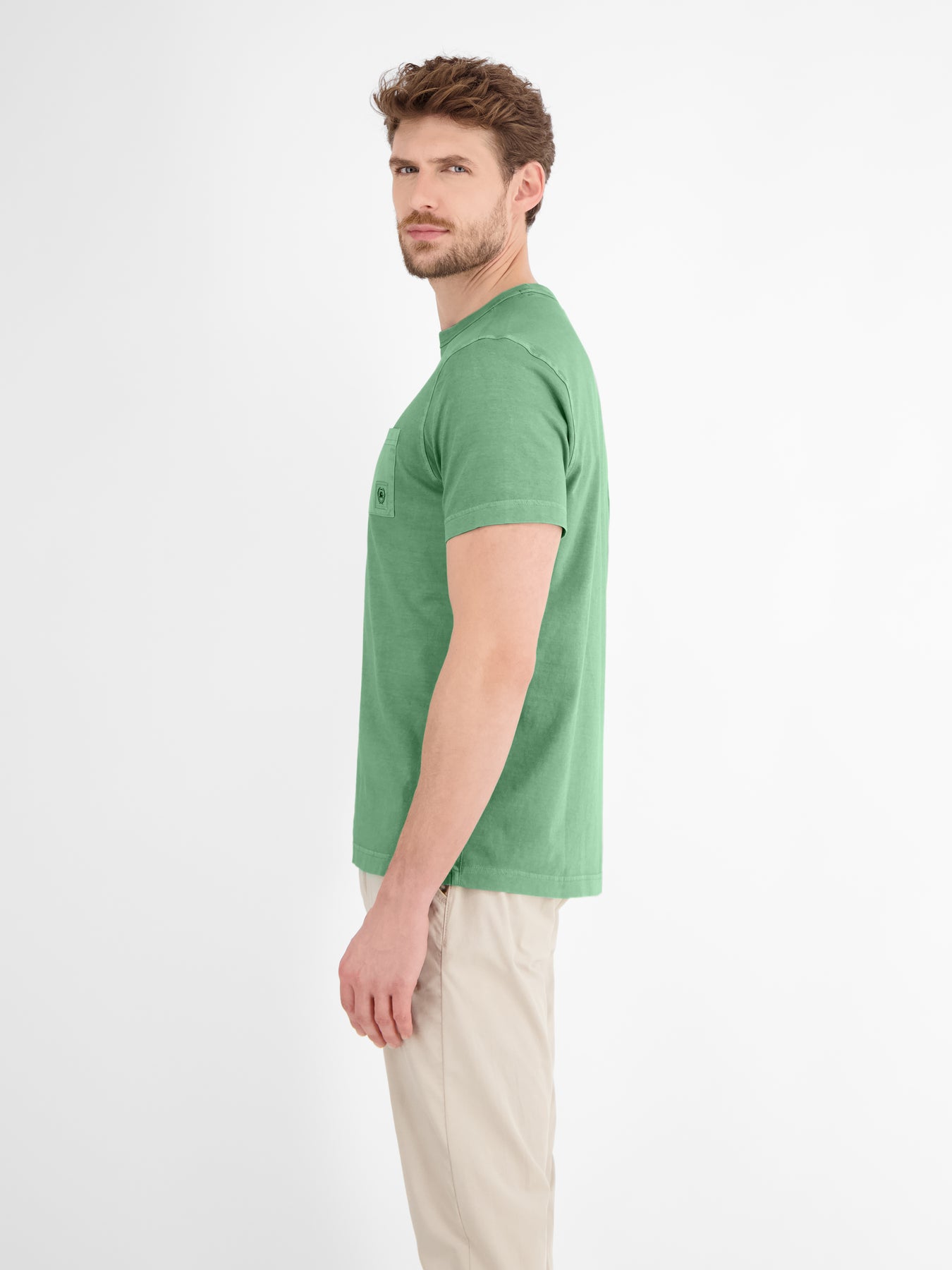 T-Shirt mit Brusttasche
