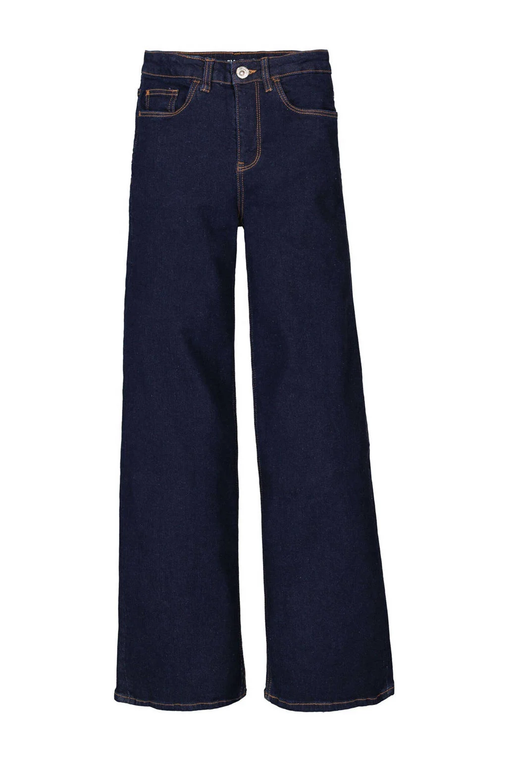 Garcia high waist loose fit jeans dark blue denim