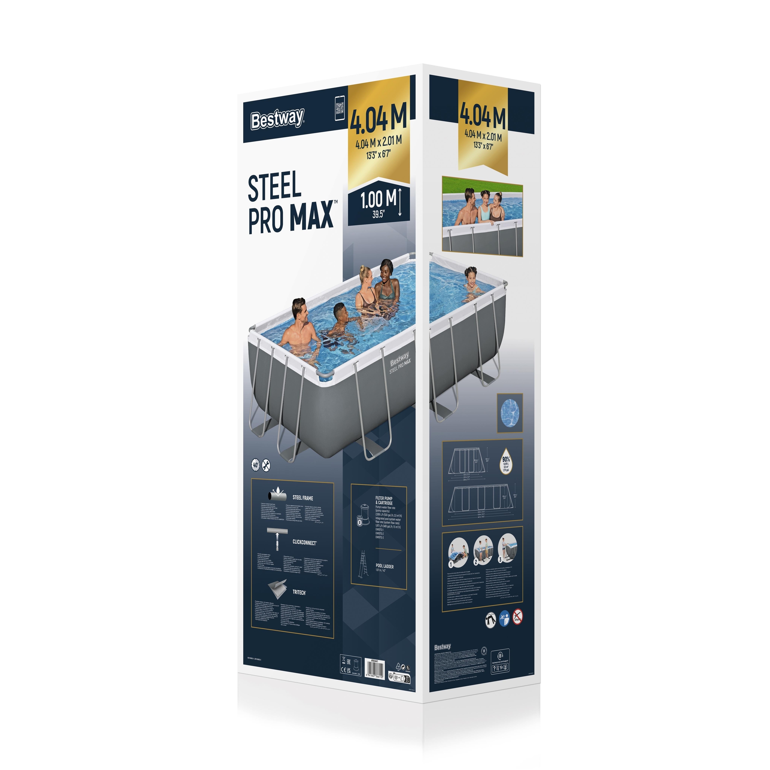 Bestway Pool Set 404 x 201 x 100 cm