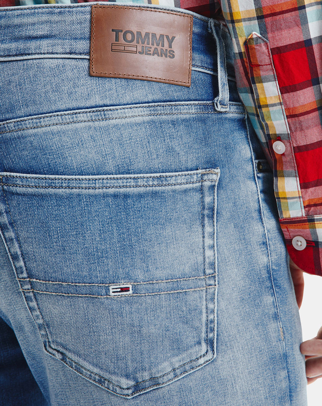Tommy Jeans Jean slim Scanton Bf1231 bleu
