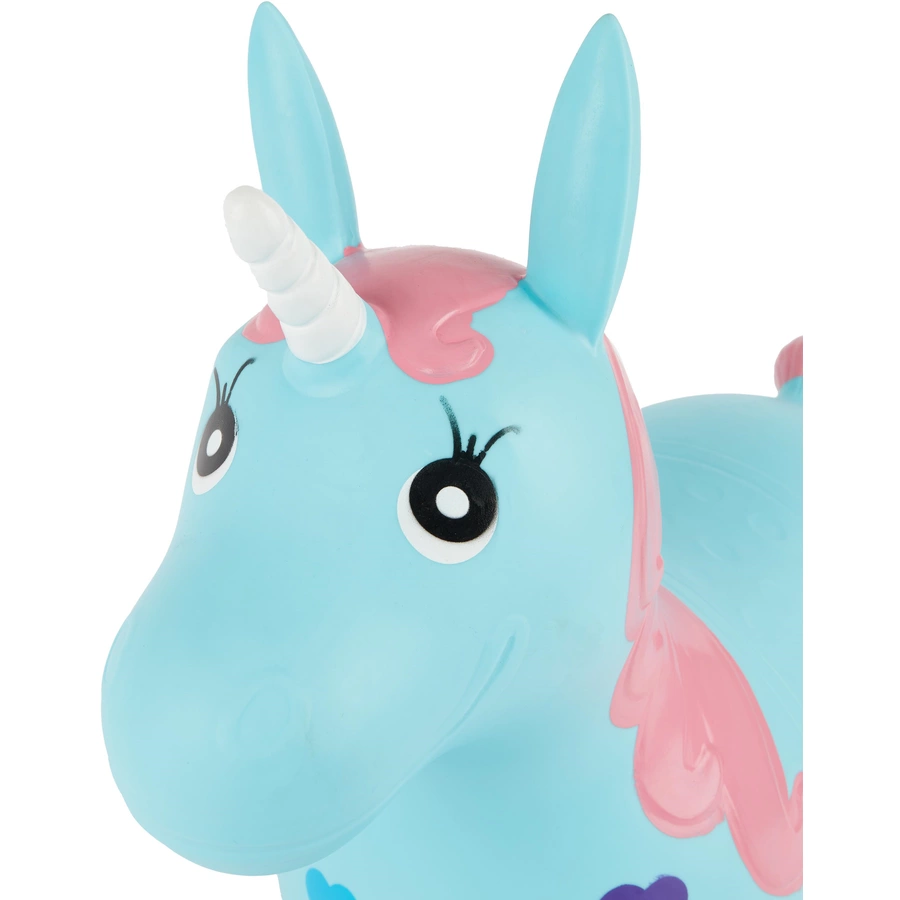 bieco Hüpfpferd Einhorn aufblasbar