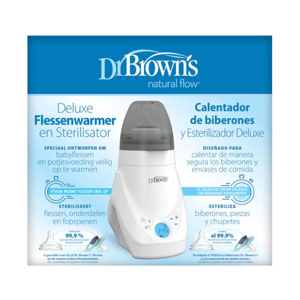 Dr. Brown's Deluxe Flessenwarmer en Sterilisator