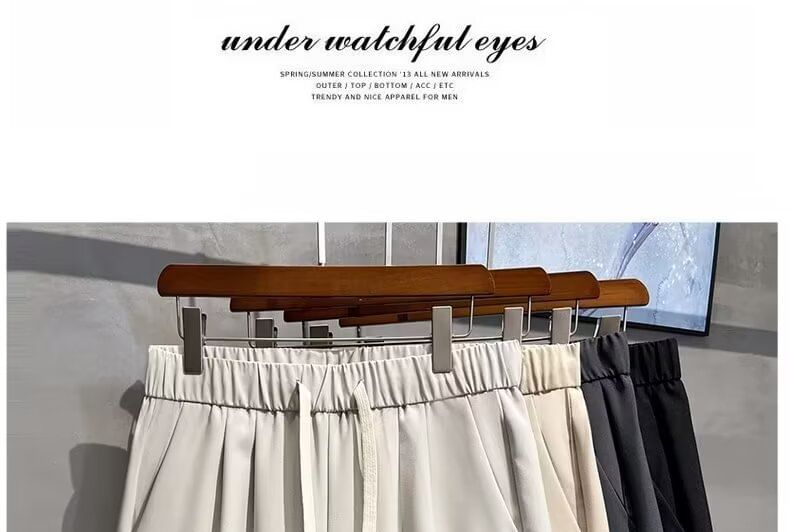 farrahces - Effen shorts met trekkoordtaille