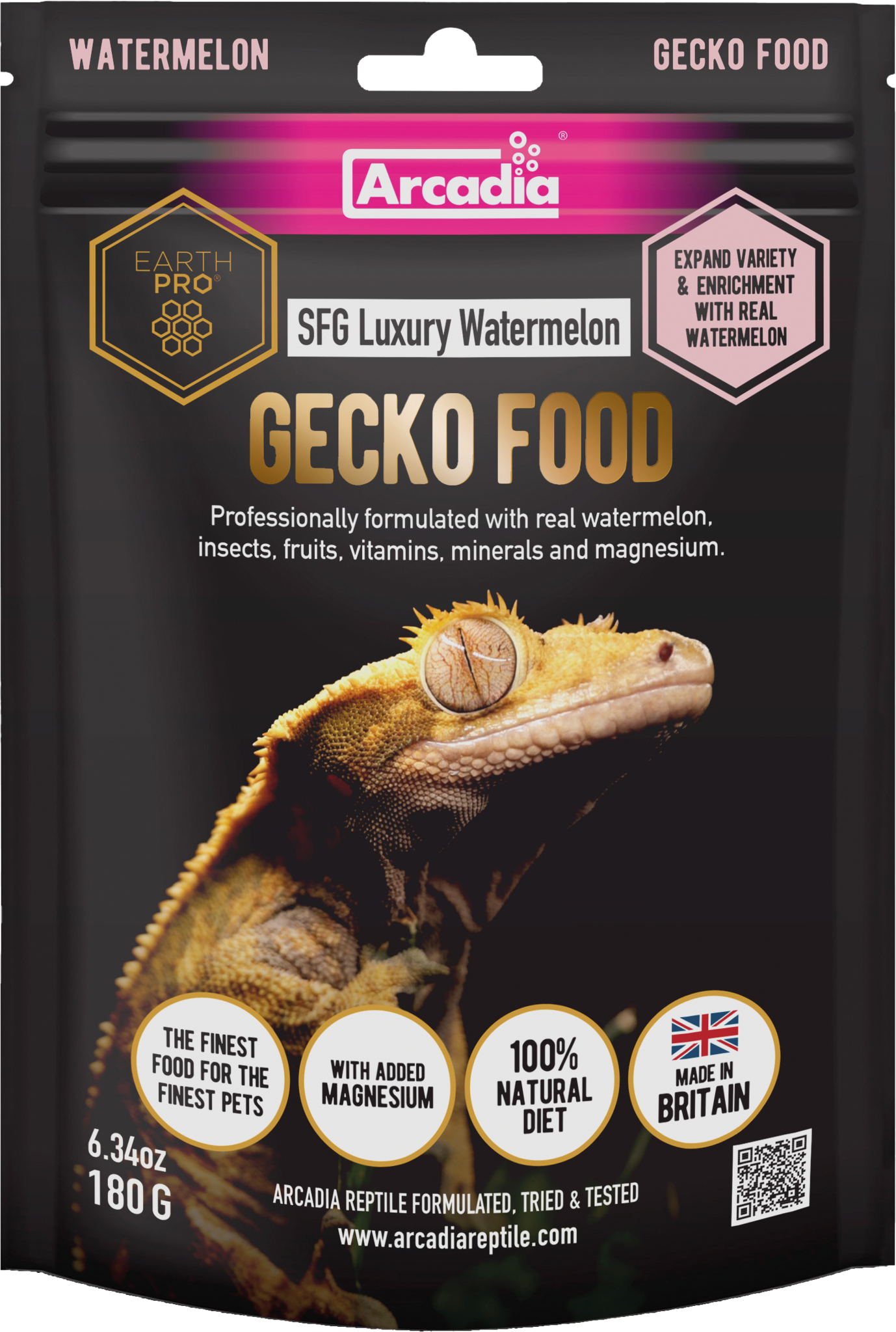 Arcadia Earth Pro Gekko Stickyfood Gold Luxury Watermeloen 180g