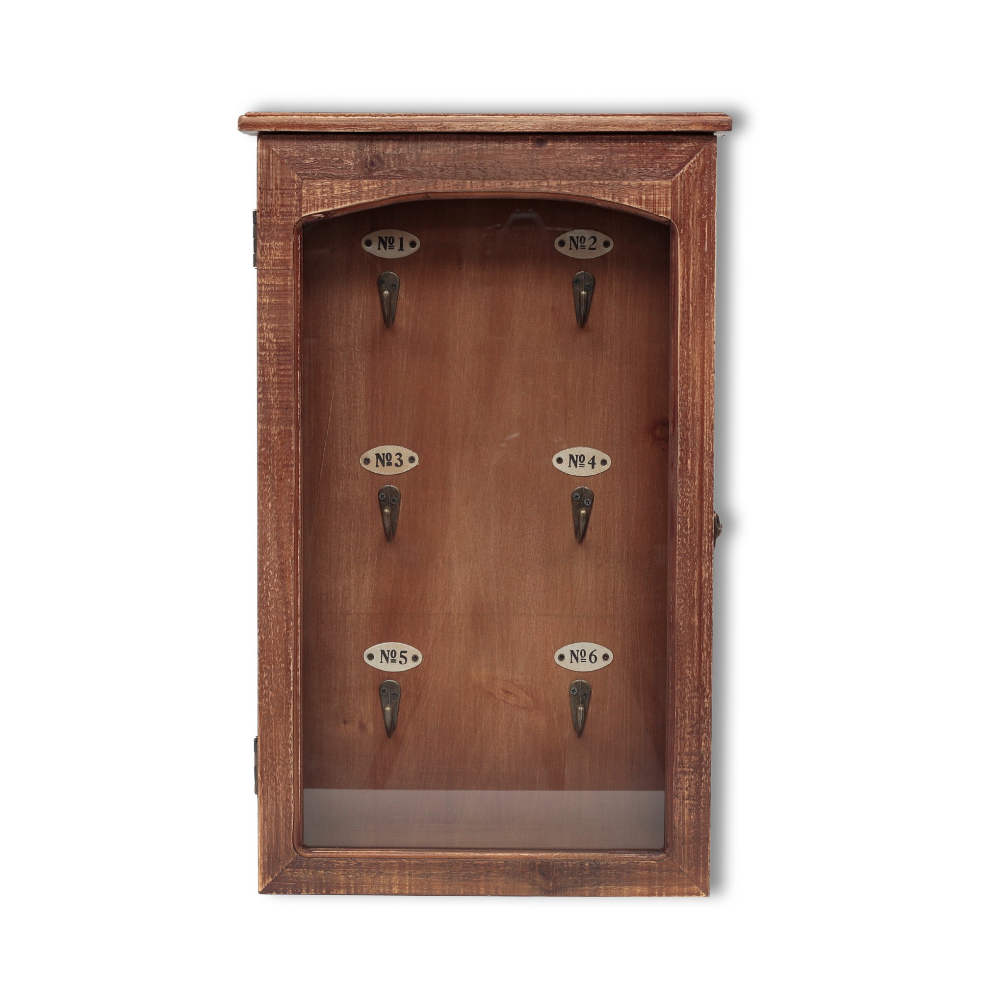 Schlüsselschrank, Tannenholz, H 51,5 cm, B 32 cm, T 8 cm von fischer's lagerhaus