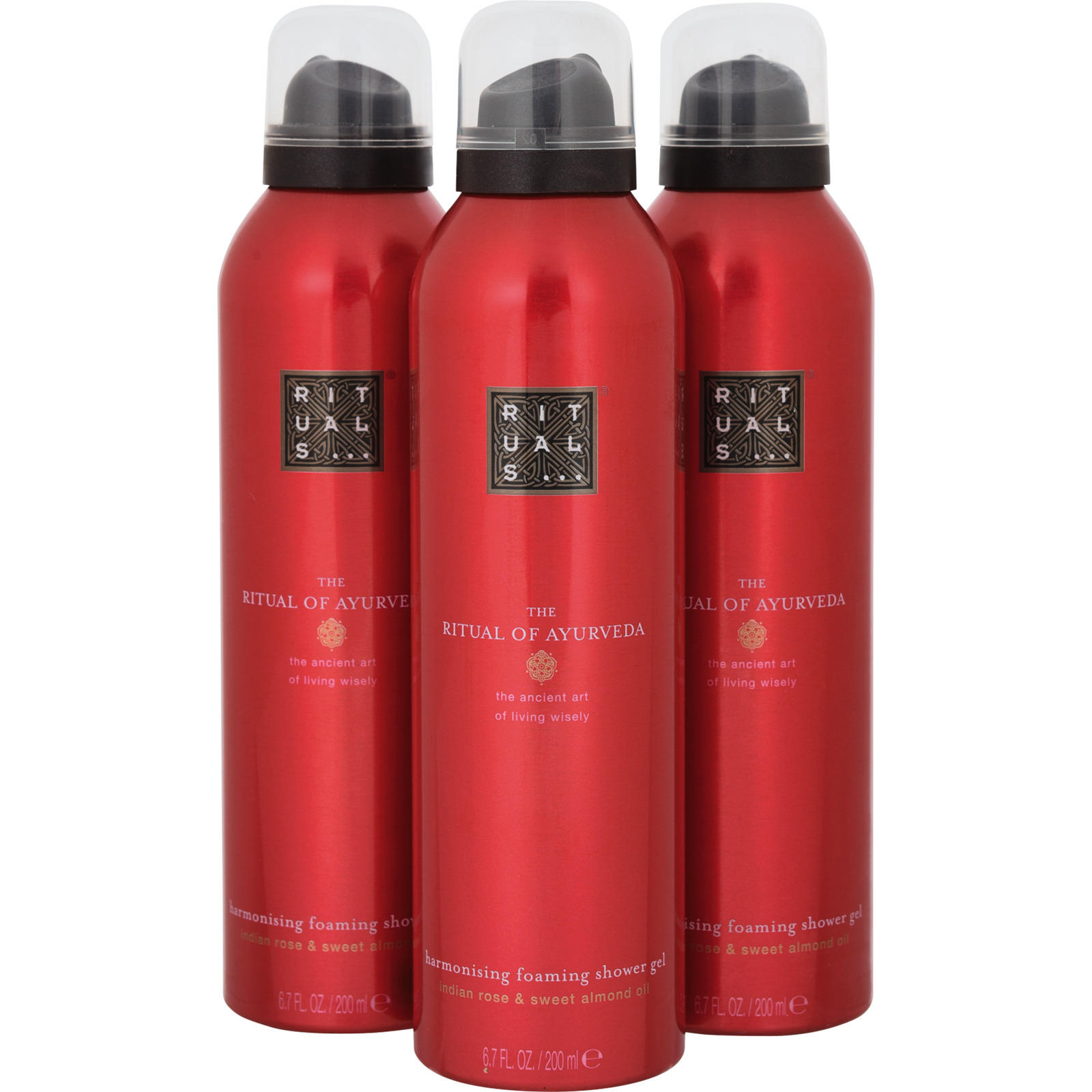 Ritual of Ayurveda Duschschaum 3 x 200 ml