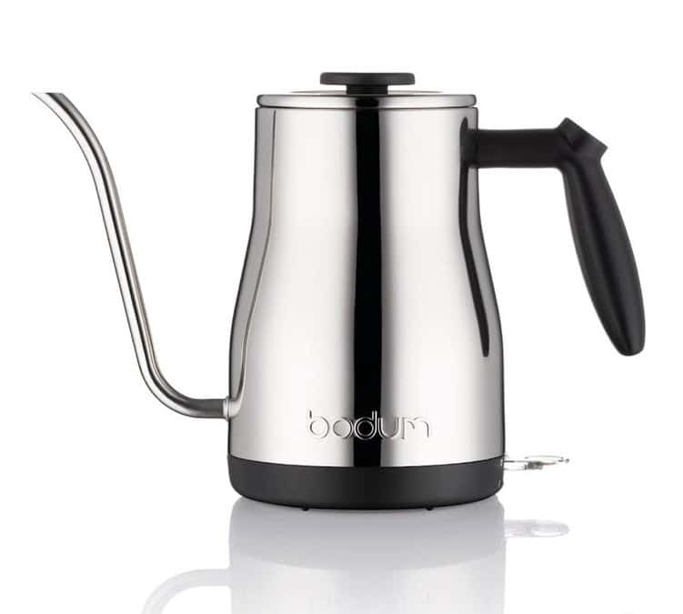 Bouilloire Bodum Bistro 1L Inox Brillant col de cygne