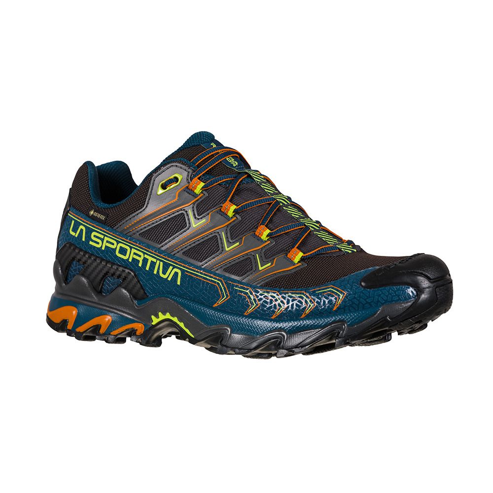 La Sportiva ULTRA RAPTOR II GTX® - Chaussures randonné Homme storm blue/lime punch