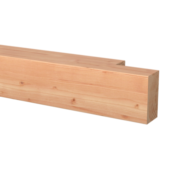 Tussenpaal pergola Douglas hout geschaafd 14 x 14 x 240 cm