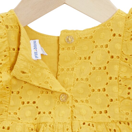 Ensemble Tunique + Bloomer   Jaune soleil        de               P'tit bisou