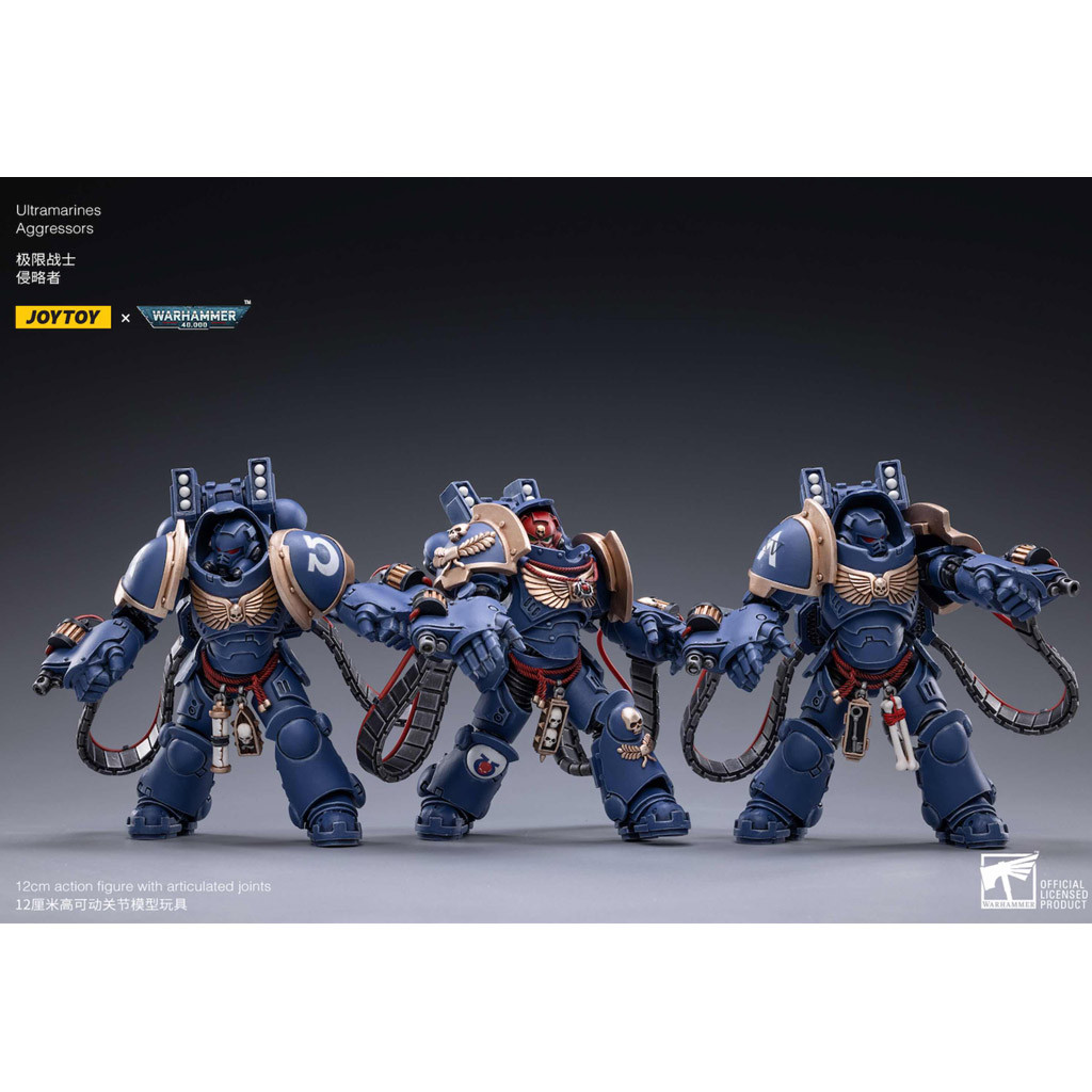 W40K - Figurine Joy Toy : Ultramarines Aggressors