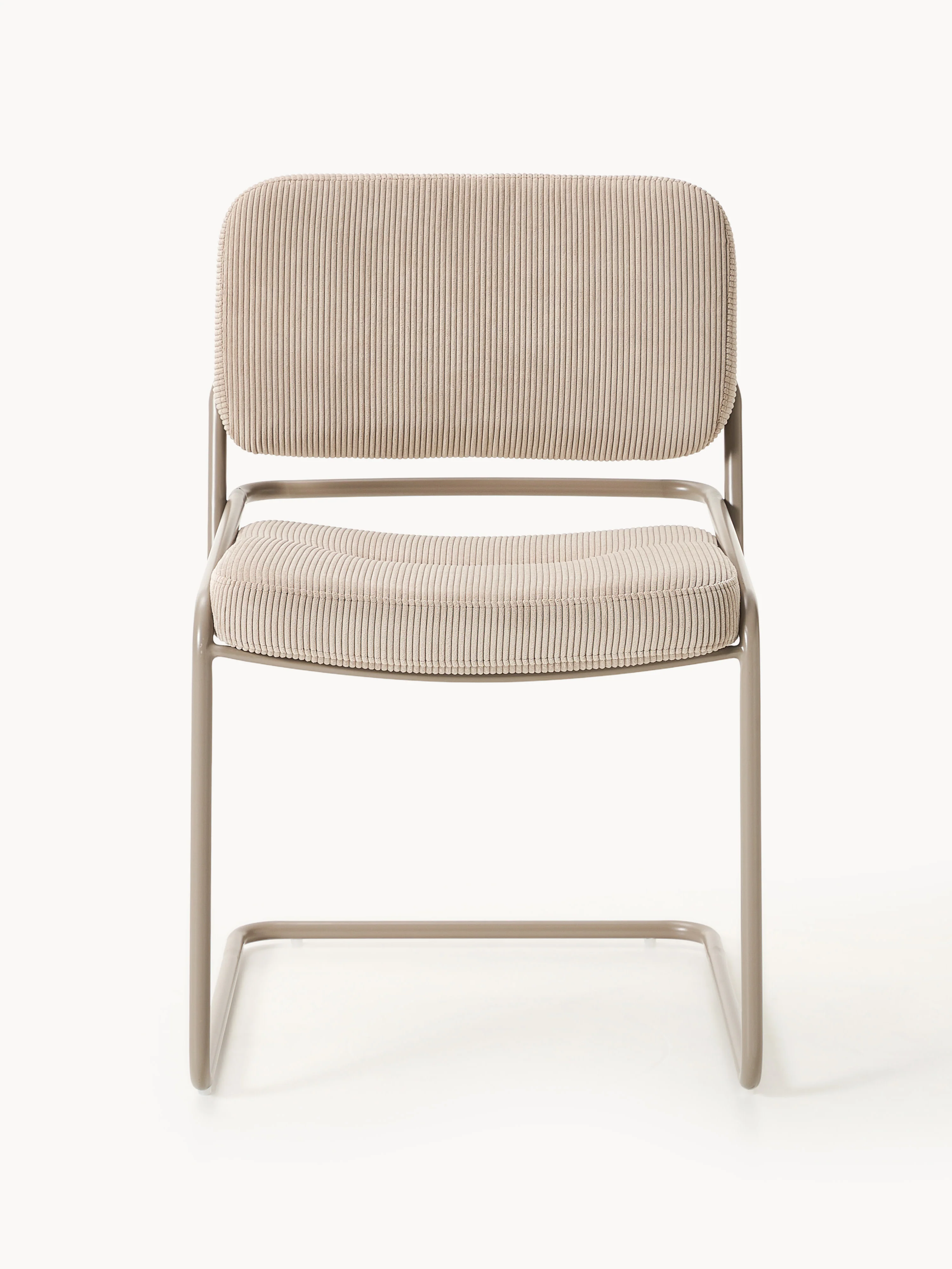Cantilever stoel Don van corduroy