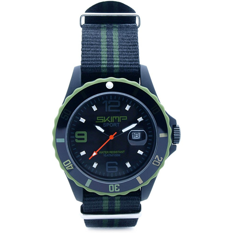 Montre Skimp La courageuse. Kaki.