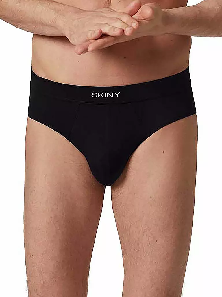 SKINY Brasil Slip Organic Cotton Deluxe Anthra schwarz