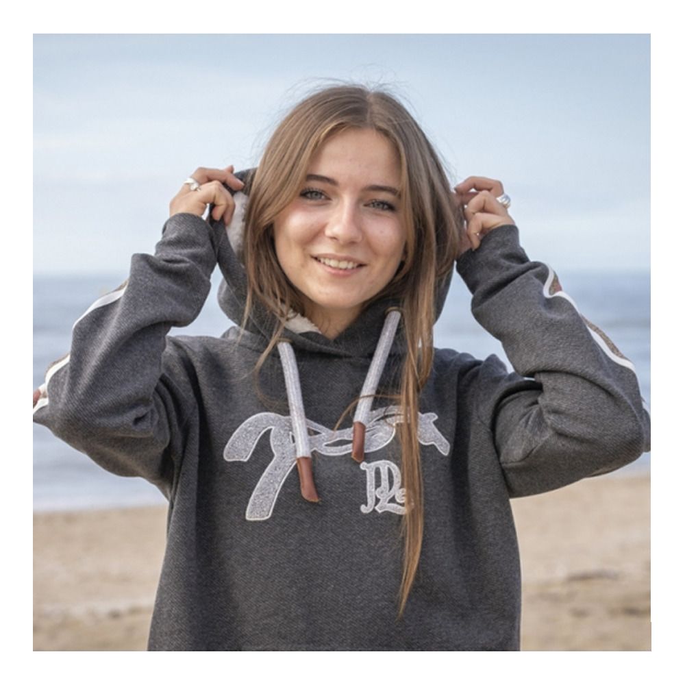 Pénélope KATHYA - Sweat Femme gris fonce