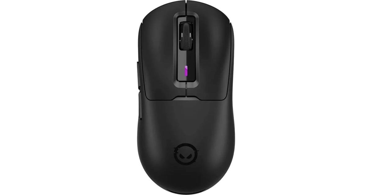 LORGARMSA10W gaming muis  (Zwart, 100 - 12000 dpi, RGB, Lightweight)