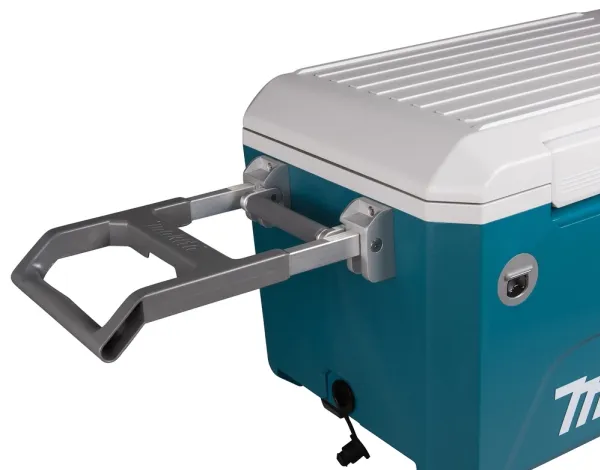 Makita CW002GZ01, Blå, Hvid, LED, 2 hjul, Sort, 50 L, -18 - 60 °C