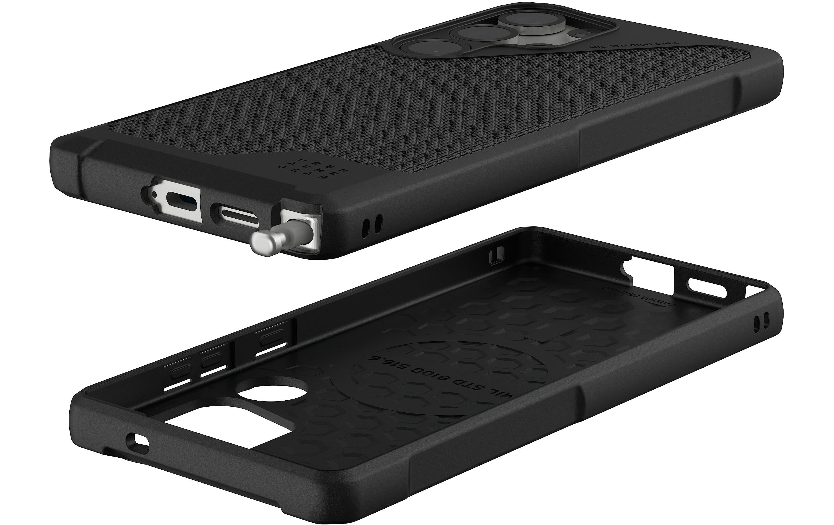 Back Cover Metropolis LT Galaxy S25 Ultra Kevlar BlackSchutzhülle für das Samsung Galaxy S25 Ultra