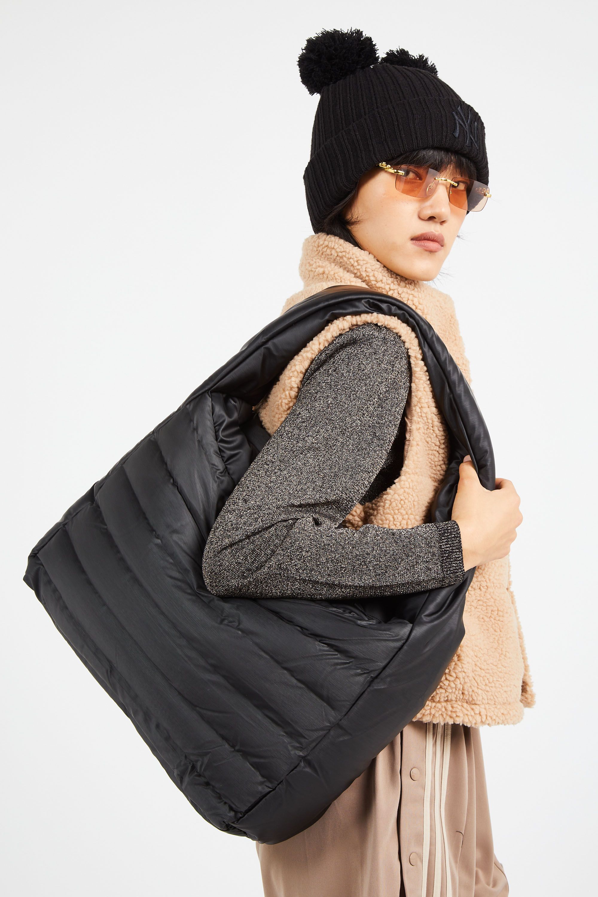 RAINS Sac tote bag SAC 14610 BATOR PUFFER Noir