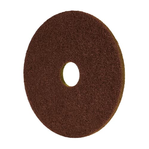 Disque terre de sienne 3M pour autolaveuse et monobrosse