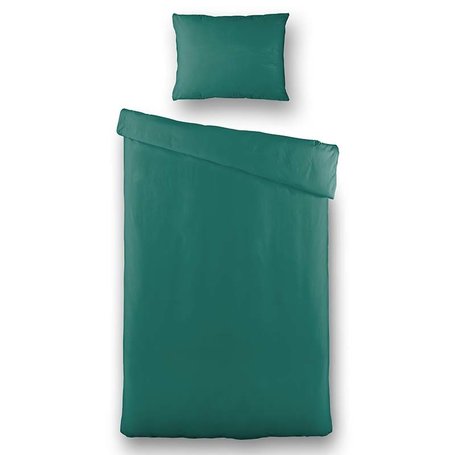 Dekbedovertrek Luna Uni - Groen