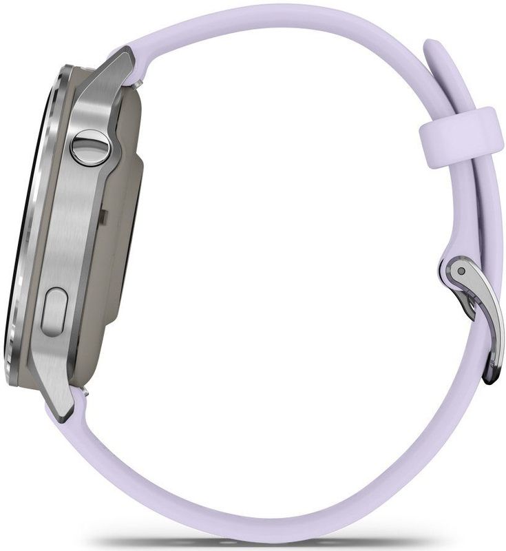 Garmin - Venu 4 - Smartwatch - 41mm - Silver/Lila - Premium met GPS en AMOLED-touchscreen
