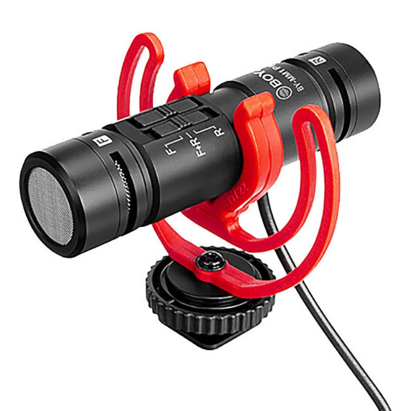Boya BY-MM1 Pro universele compacte shotgun microfoon