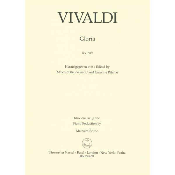 Bärenreiter Vivaldi Gloria