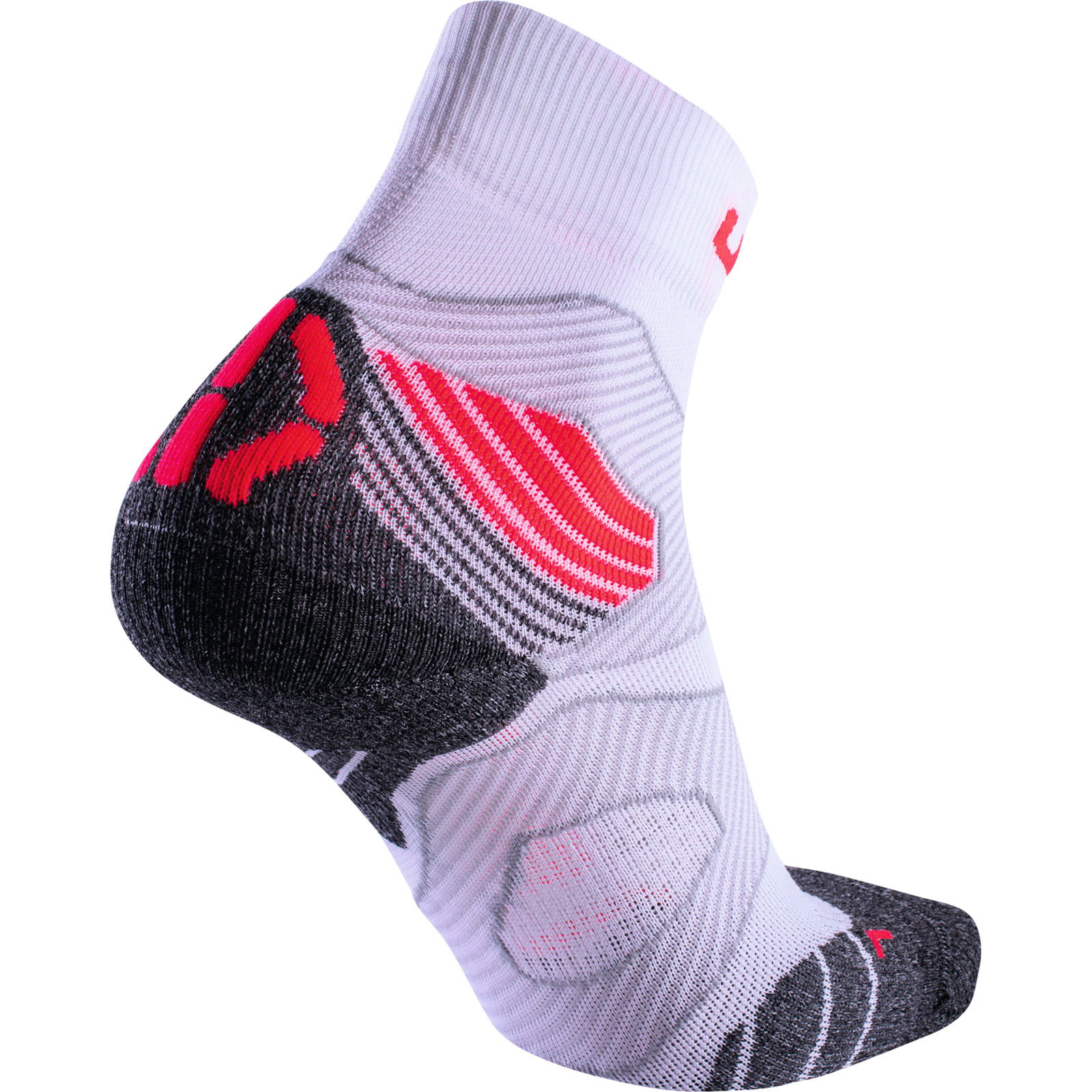 UYN Damen-Socken Run Trail Challenge 39-40, weiss