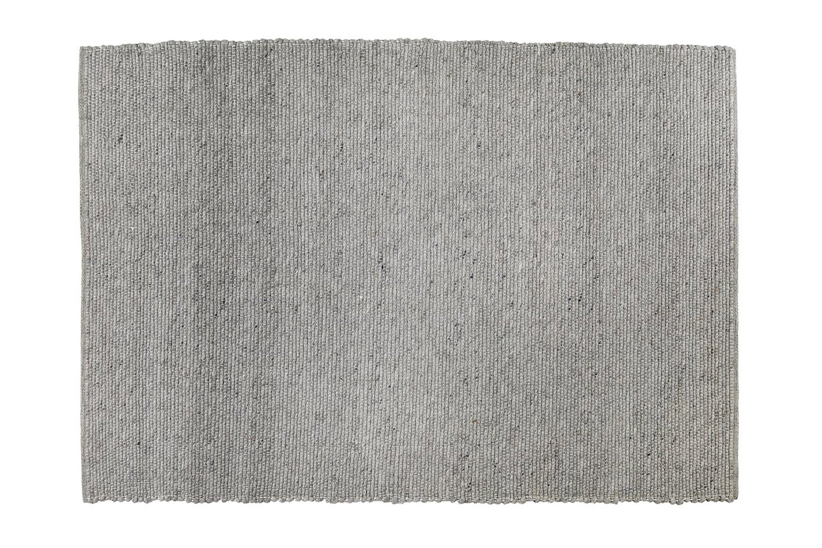Gotland gulvteppe 160x230 Gråfarget 160x230cm vendbar ull