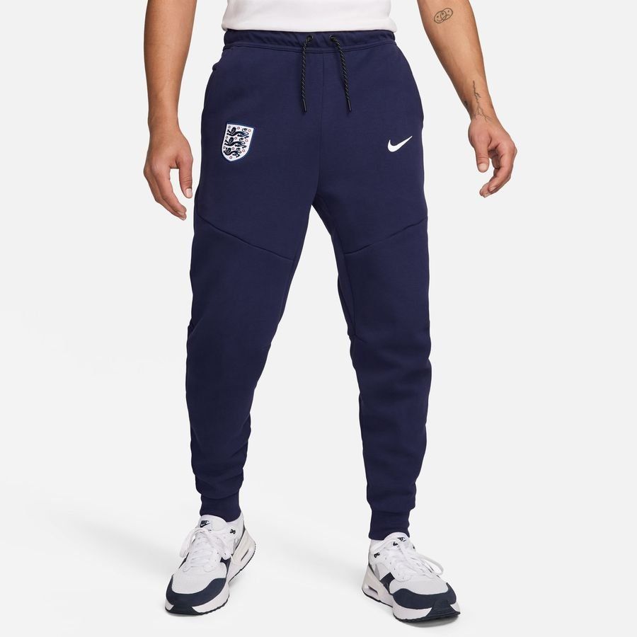 Angleterre Bas de Survêtement NSW Tech Fleece - Purple Ink/Blanc