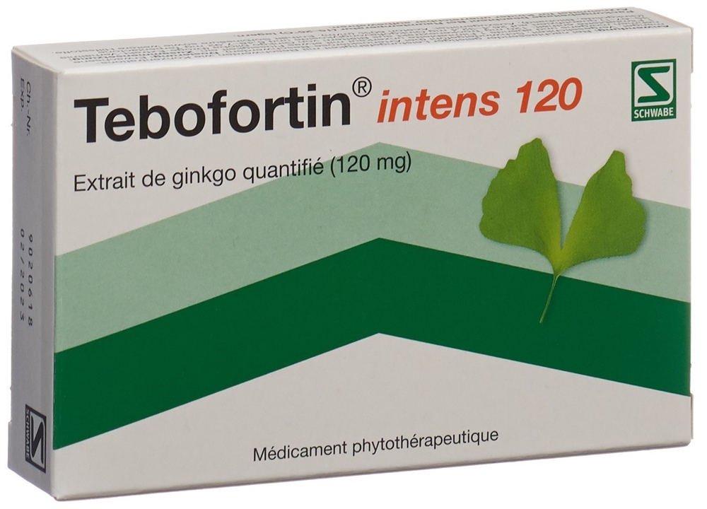 Tebofortin intens 120 Filmtabl 120 mg Blist 30 Stk