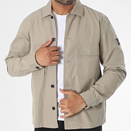 Surchemise Cotton Nylon Overshirt 9920 Beige