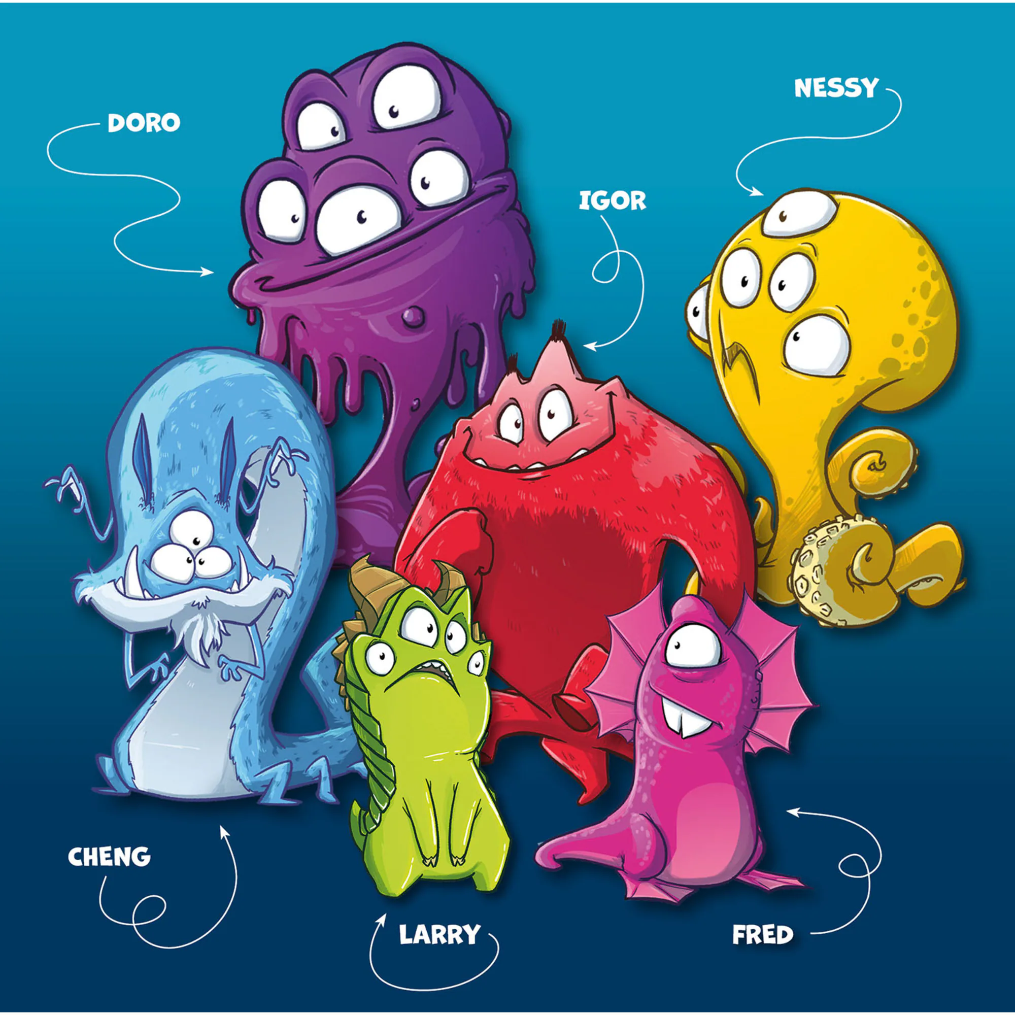 Kosmos Würfelspiel Monster 12