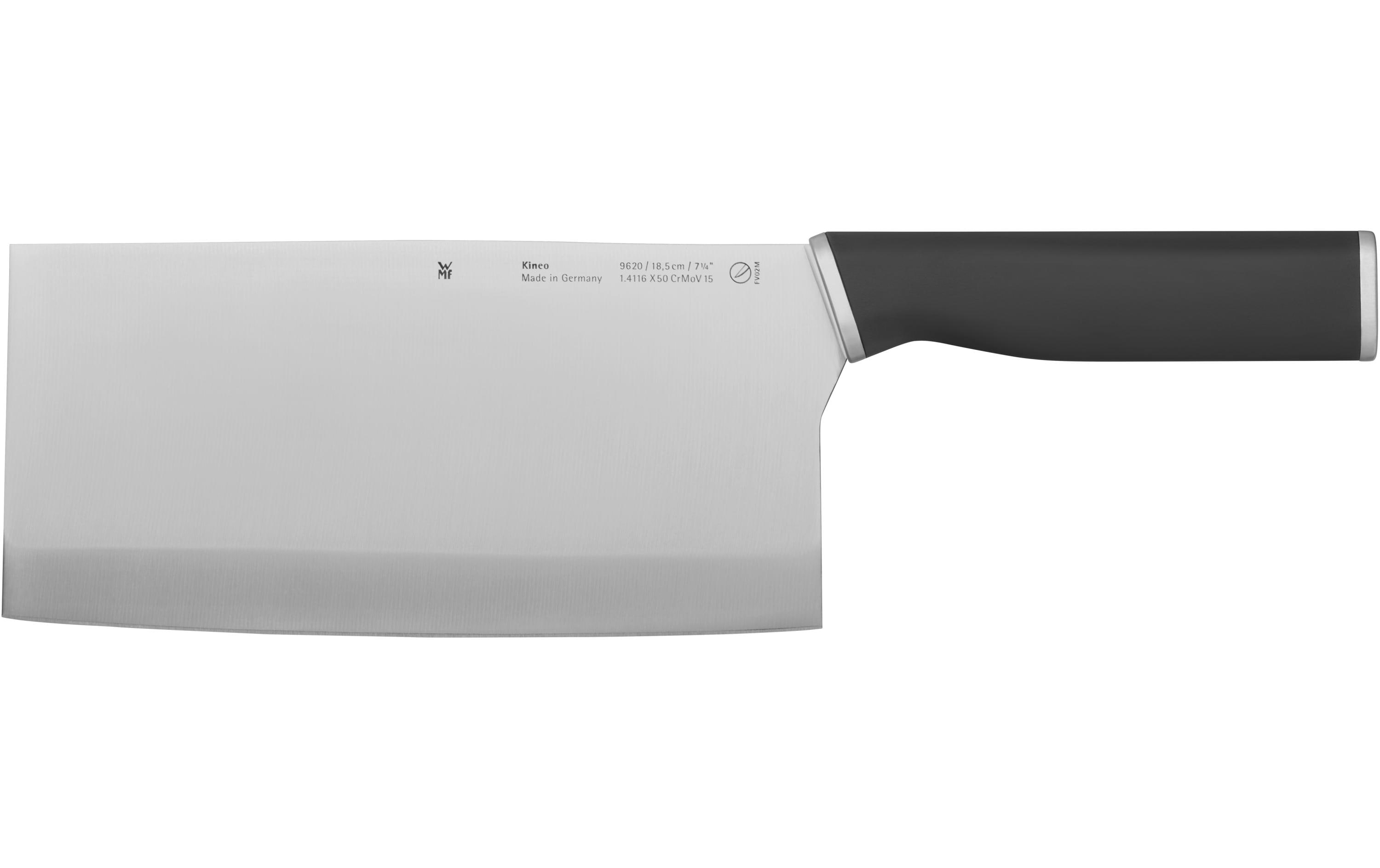 Chinesisches Kochmesser Kineo 31 cm, SchwarzAsiatisches Kochmesser mit Spezialklingenstahl