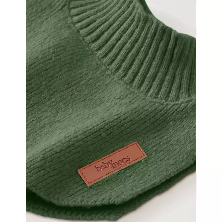BabyMocs Schal Vegan grün