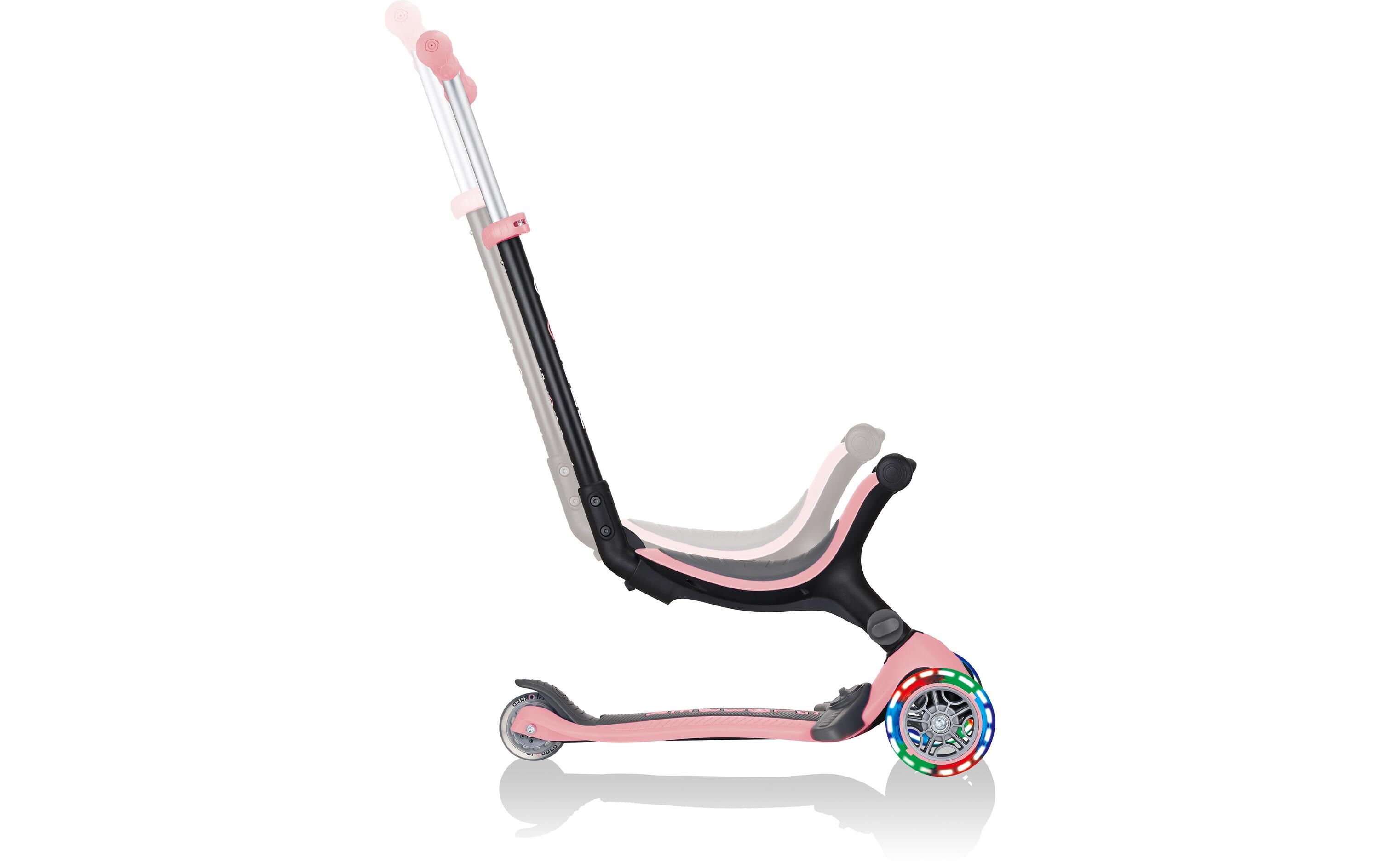 Scooter GO UP Foldable Plus Lights, Pastel RosaScooter