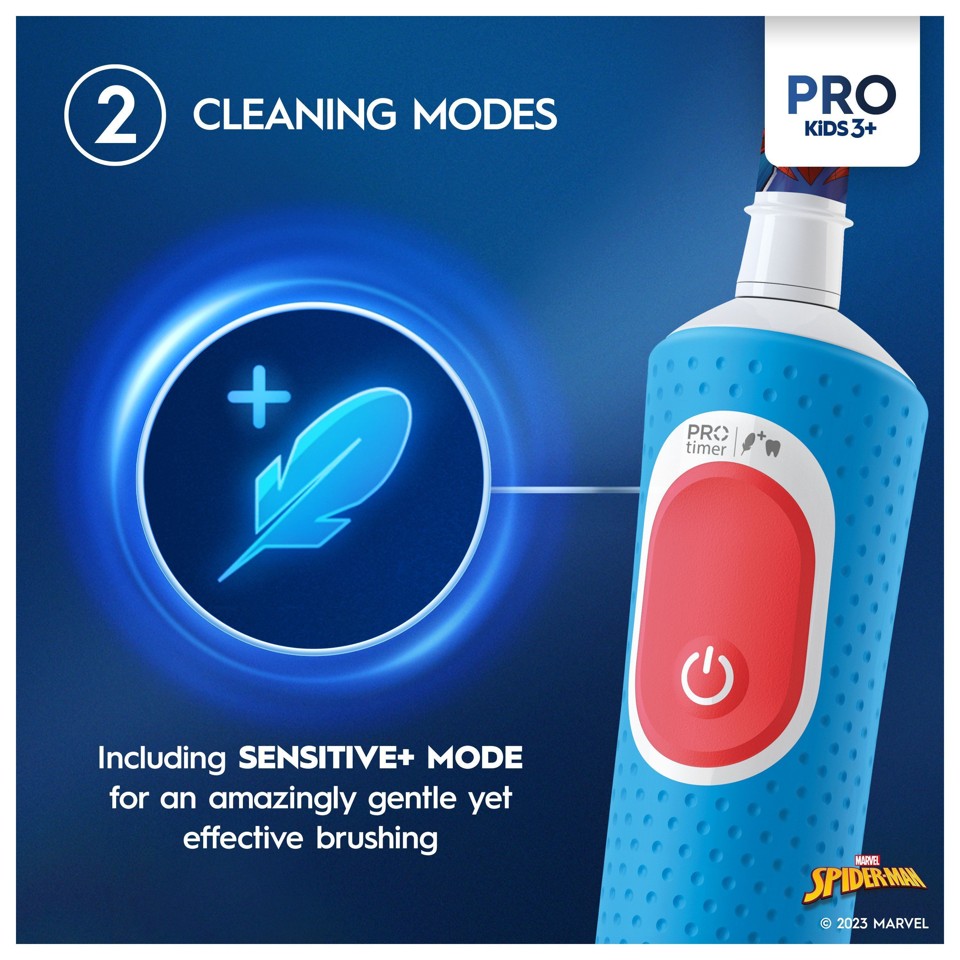 Oral-B - Vitality Pro Kids Spiderman Elektrisk Tandbørste CLS