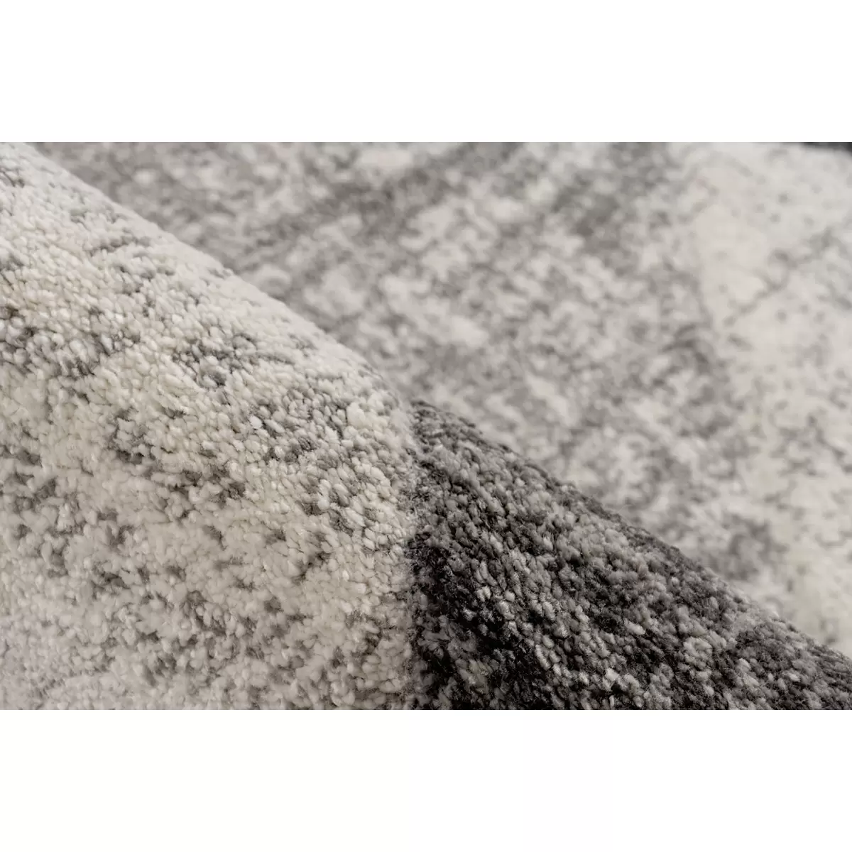 Teppich mit Handcarving Trendy Carving Silber