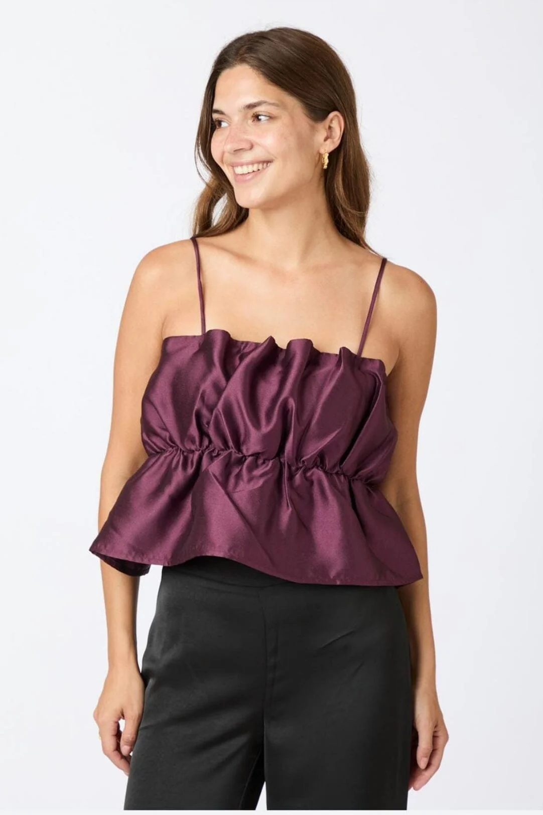 Neo Noir Tipton Dull Satin Top
