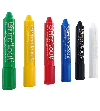 Grim Tout Kinderschminke - 6er-Pack - Mehrfarbig