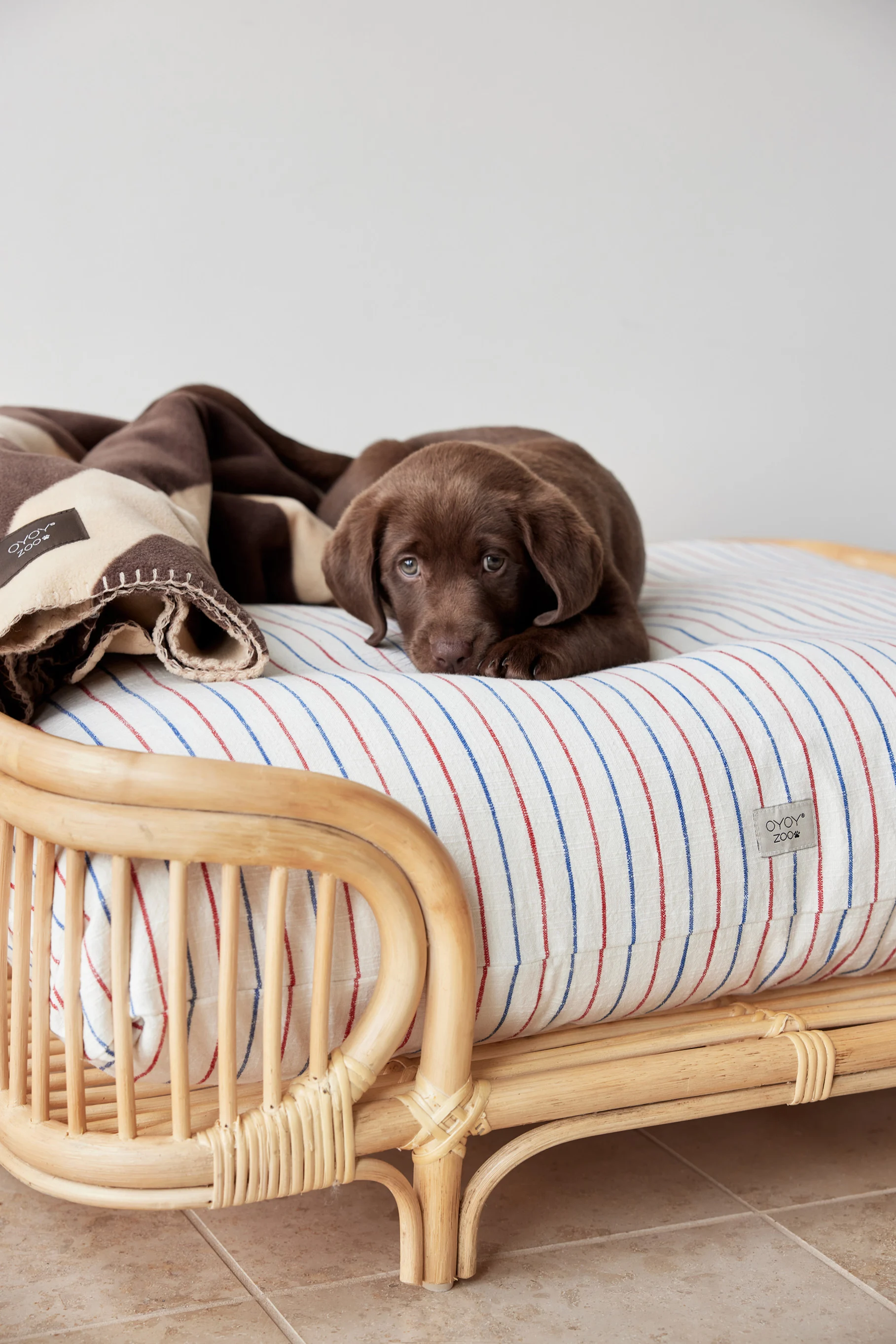 Couverture en polester | Marron